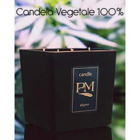 Candela Afgano con CERA VEGETALE