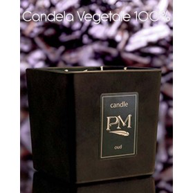 Candela Oud con CERA VEGETALE
